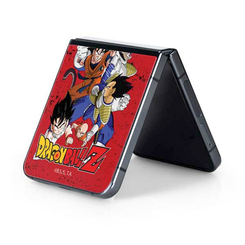 Dragon Ball Z Goku Vs Vegeta Galaxy Z Flip5 5G Skin